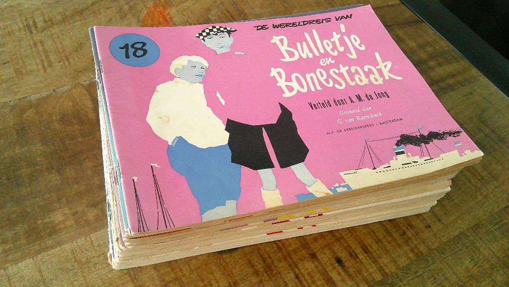 Bulletje en Bonestaak  serie van 18 deeltjes compleet, Boeken, Complete serie of reeks, Ophalen of Verzenden, Gelezen