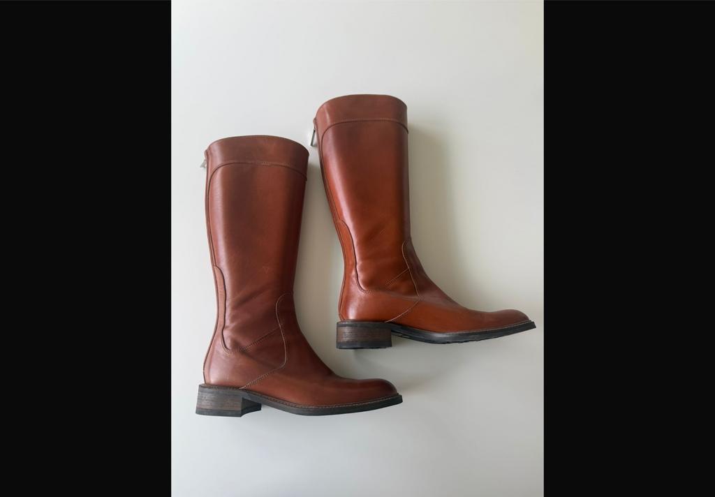 Fratelli Rosetti Hoge Cognackleurige Leren Laarzen - Maat 38, Kleding | Dames, Schoenen, Ophalen of Verzenden, Bruin, Hoge laarzen