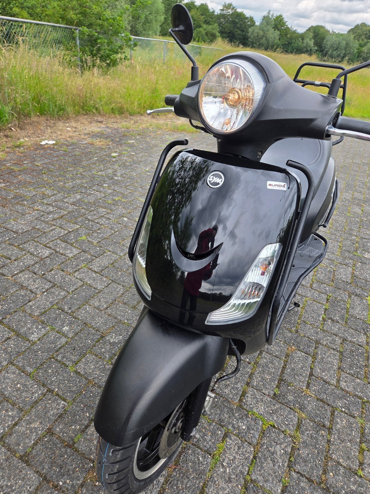 Sym fiddle 2 euro 4 bromscooter nette staat, Ophalen, Zo goed als nieuw, Benzine, Fiddle