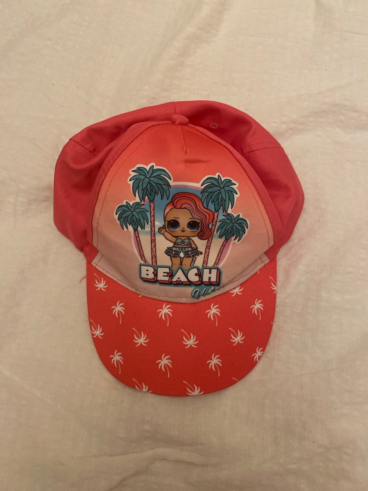 LOL Surprise Pet met 'Beach' opdruk - Maat 52CM, Kinderen en Baby's, Babykleding | Petten en Hoeden, Ophalen, Gebruikt, Meisje