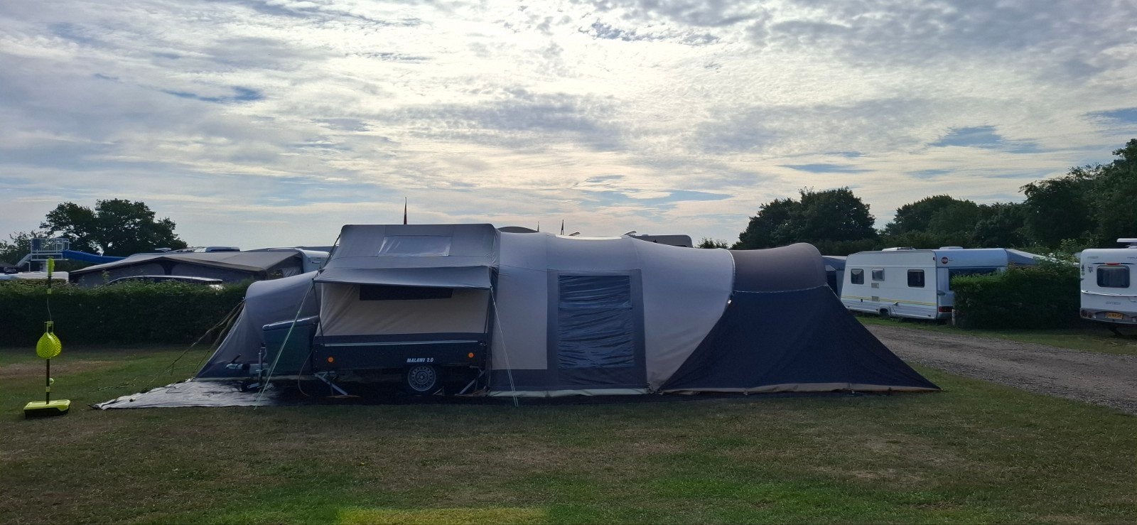 Cabanon Malawi 2.0 Deluxe vouwwagen uit 2021, Caravans en Kamperen, Vouwwagens, Ophalen, Meerkleurig, Cabanon, Aanwezig