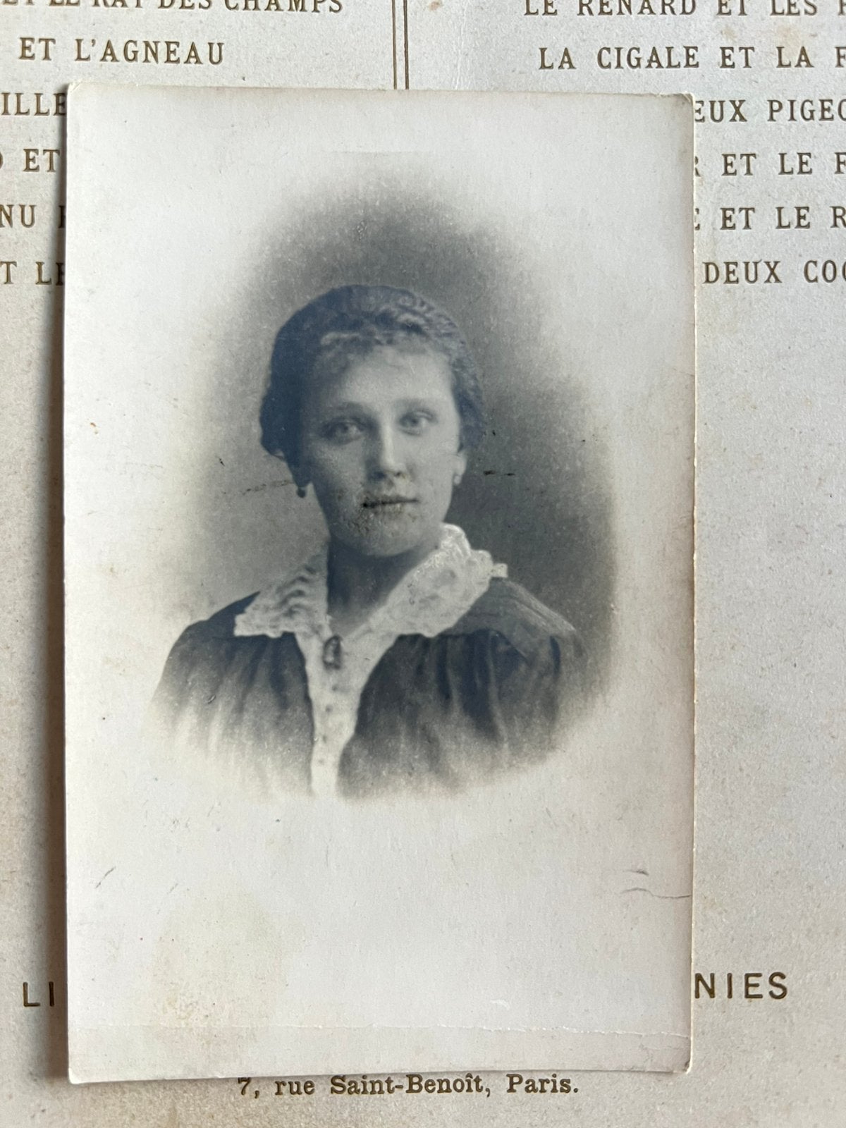 Foto - dame (CW), Gebruikt, Foto, Ophalen of Verzenden, Voor 1940
