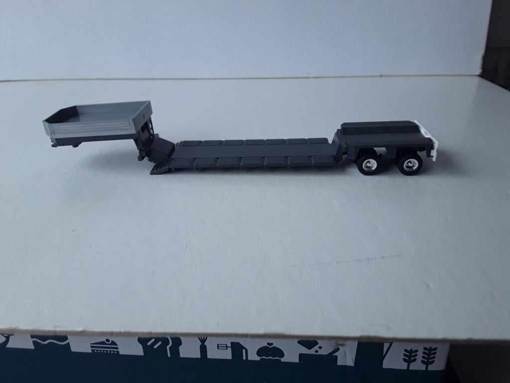 HERPA Goldhofer 2 aslijnen dieplader, Hobby en Vrije tijd, Modelauto's | 1:87, Ophalen of Verzenden, Nieuw, Bus of Vrachtwagen