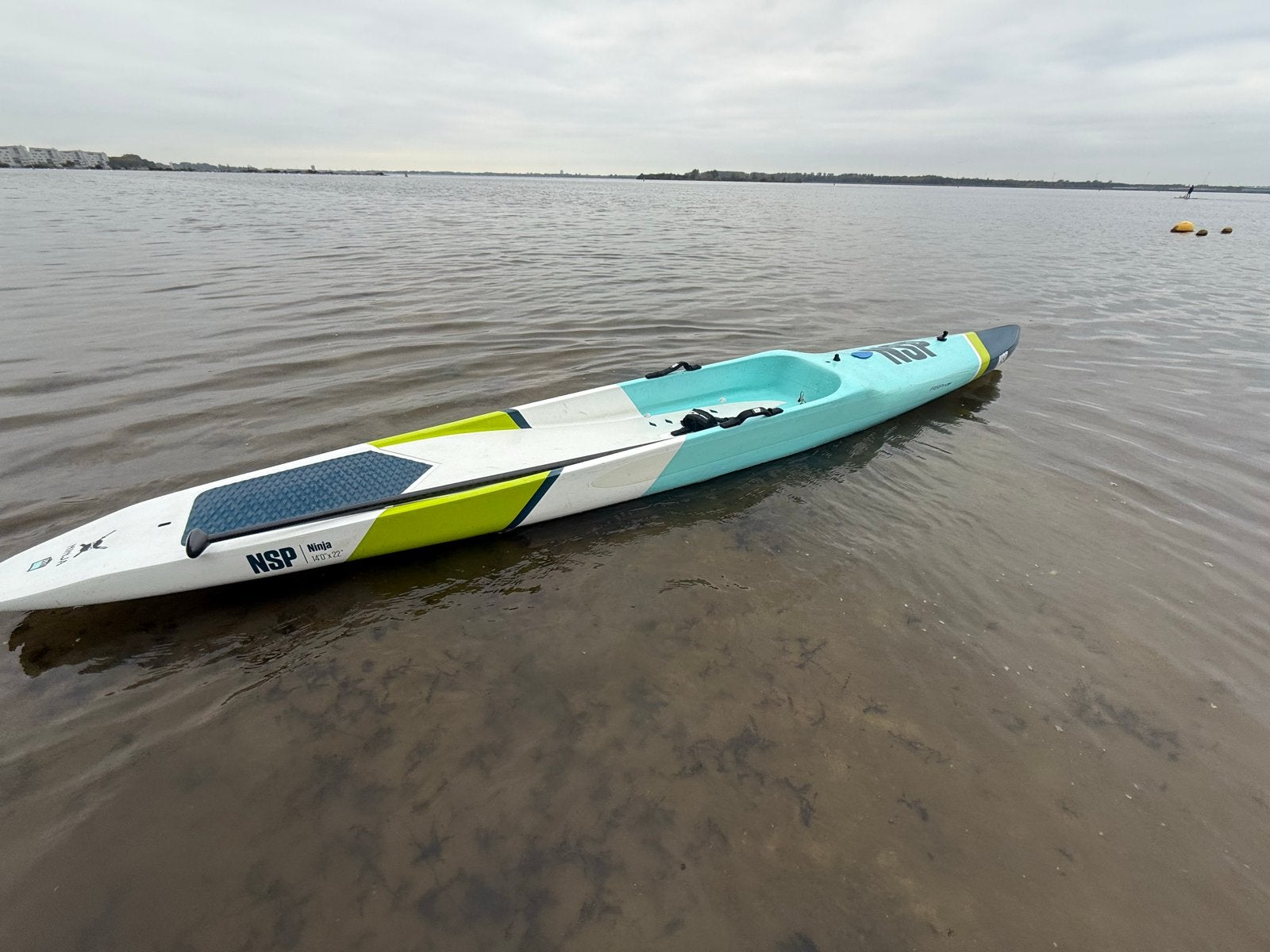 NSP Ninja SUP plank 22 inch - Zo goed als nieuw, Watersport en Boten, Ophalen, Zo goed als nieuw, SUP-boards
