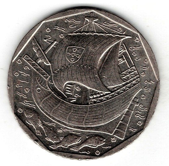 26-1651 Portugal 50 escudo 1988, Postzegels en Munten, Munten | Europa | Niet-Euromunten, Ophalen of Verzenden, Overige landen