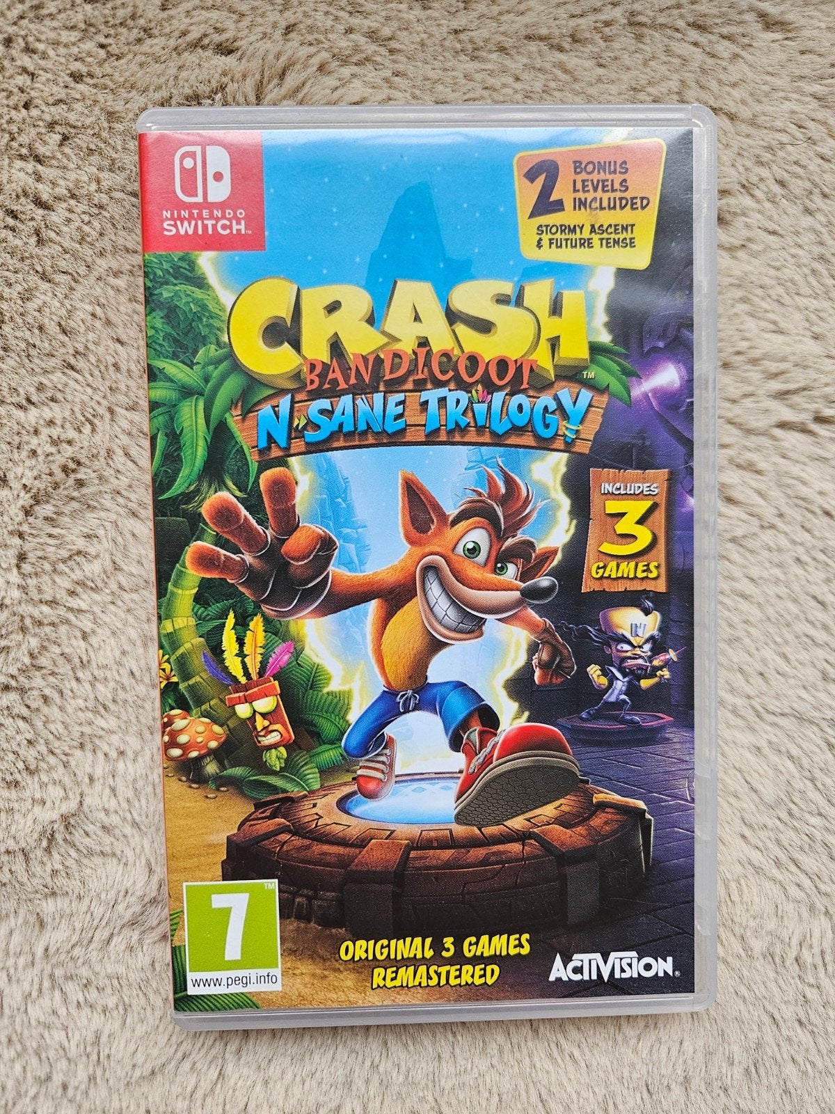 Crash Bandicoot N. Sane Trilogy - Nintendo Switch, Spelcomputers en Games, Games | Nintendo Switch, 1 speler, Ophalen of Verzenden