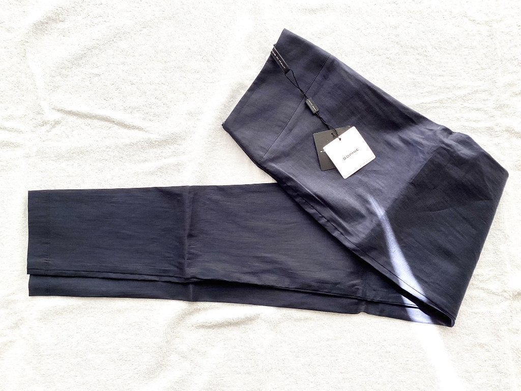 Nieuwe SARAH PACINI Broek mt S / XS d.blauw, Ophalen, Blauw, Sarah Pacini, Nieuw