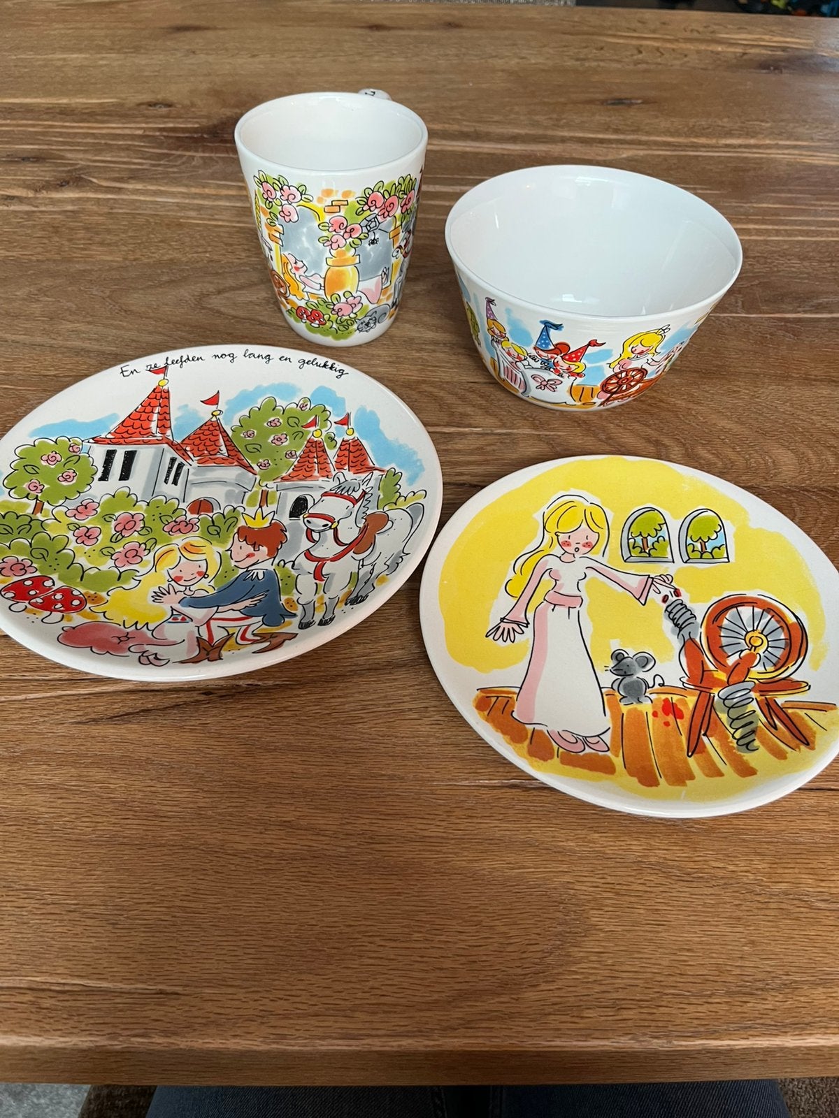 Blond Amsterdam Efteling Doornroosje, Huis en Inrichting, Keuken | Servies, Overige merken, Nieuw, Ophalen of Verzenden, Overige stijlen