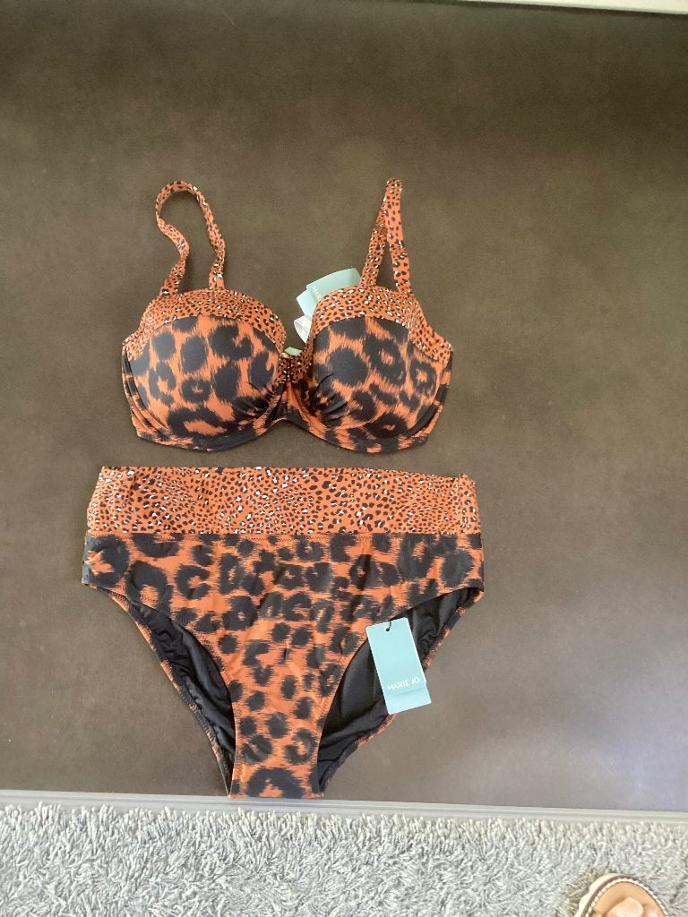Marie Jo Swim Amanda bikini Zanzibar 42/75F (+ evt. kaftan), Ophalen, Overige kleuren, Marie Jo, Nieuw