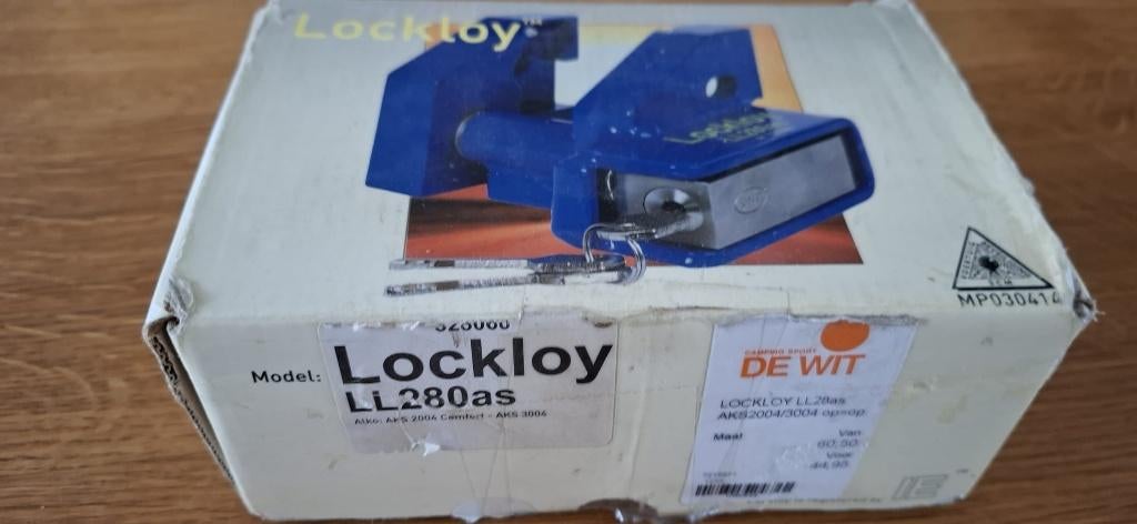 Disselslot, Caravans en Kamperen, Caravan accessoires, Ophalen of Verzenden, Nieuw