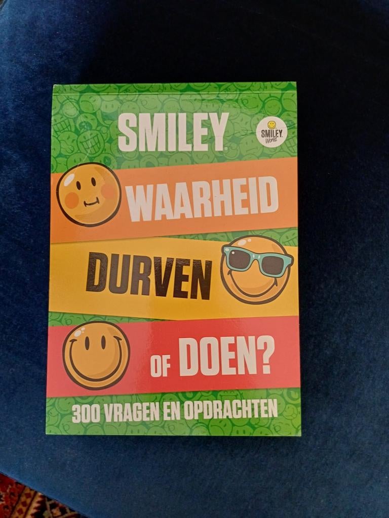 300 vragen en opdrachten Smiley waarheid durven of doen, Ophalen of Verzenden, Winkel, Super of Benzinepomp, Zegels, Bonnen of Punten