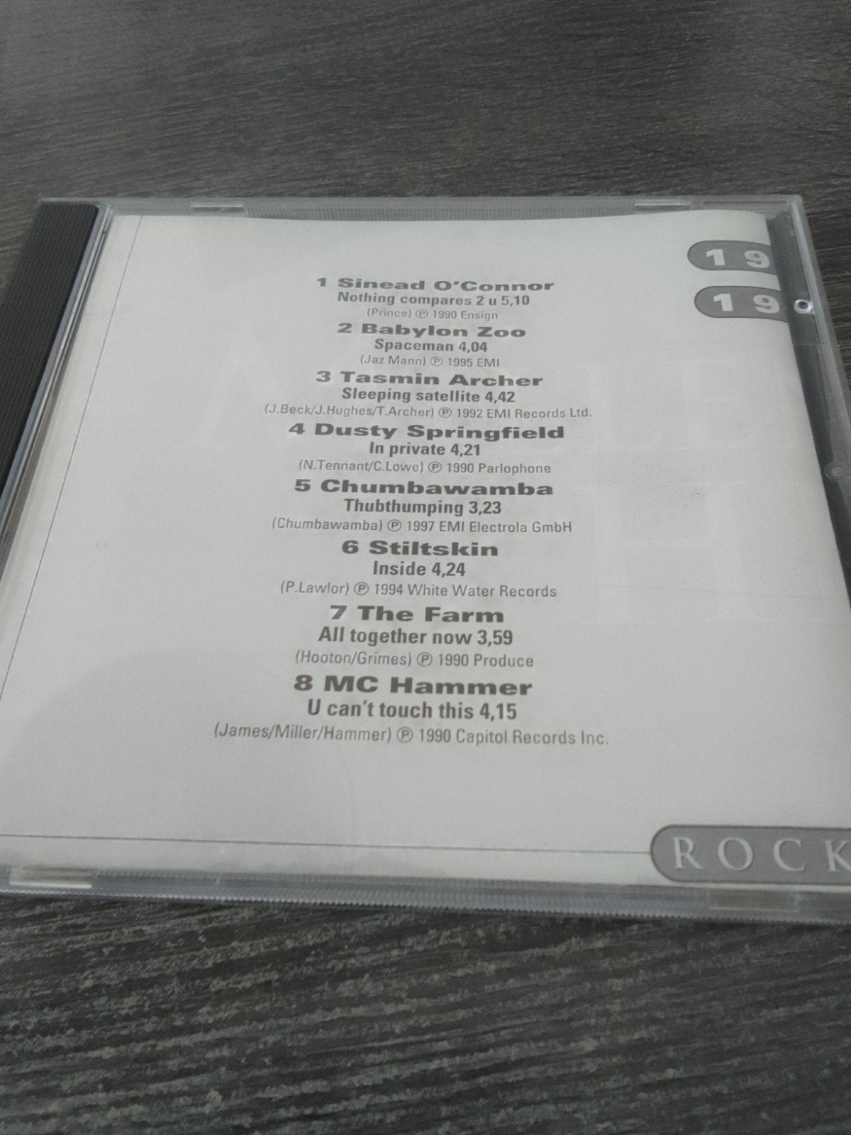 Diverse artiesten - Rock CD (Sinead O'Connor, MC Hammer), Ophalen, Rock, Gebruikt, Verzamelalbum