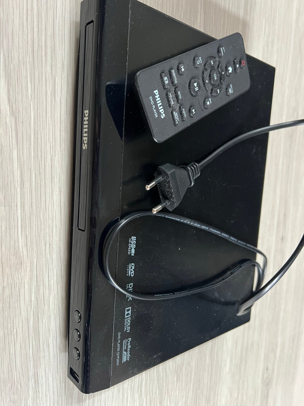 Philips DVD-speler DVP2850 in goede staat, Ophalen of Verzenden, Gebruikt, Dvd-speler, Philips