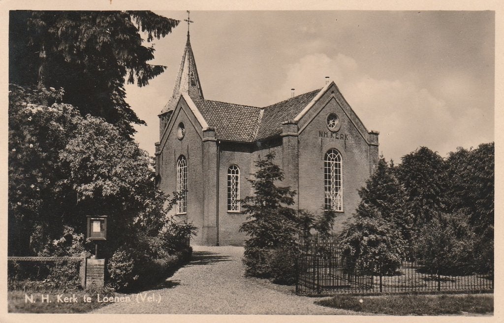 Loenen, Ophalen of Verzenden, 1940 tot 1960, Gelopen, Gelderland