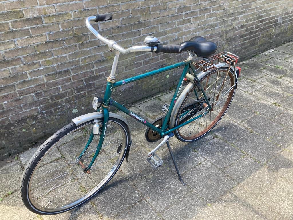 Herenfiets stationsfiets, Ophalen, Terugtraprem, Gebruikt, Batavus