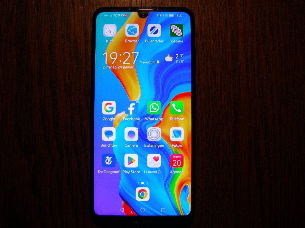 HUAWEI P30 MOBIELE TELEFOON ZWART, Zwart, Touchscreen, Ophalen of Verzenden, Zo goed als nieuw
