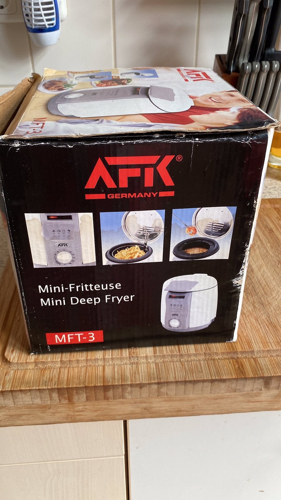 Mini friteuse/fondue, Witgoed en Apparatuur, Frituurpannen, Minder dan 1 liter, Ophalen of Verzenden, Zo goed als nieuw