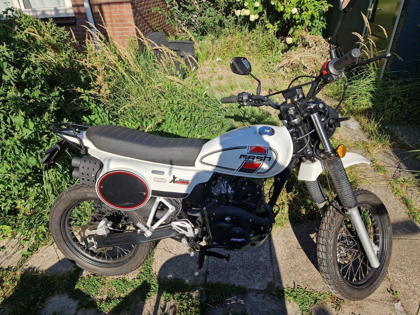 Schakel brommer  mash x ride 50, Overige merken, Ophalen of Verzenden, Zo goed als nieuw, 4 versnellingen