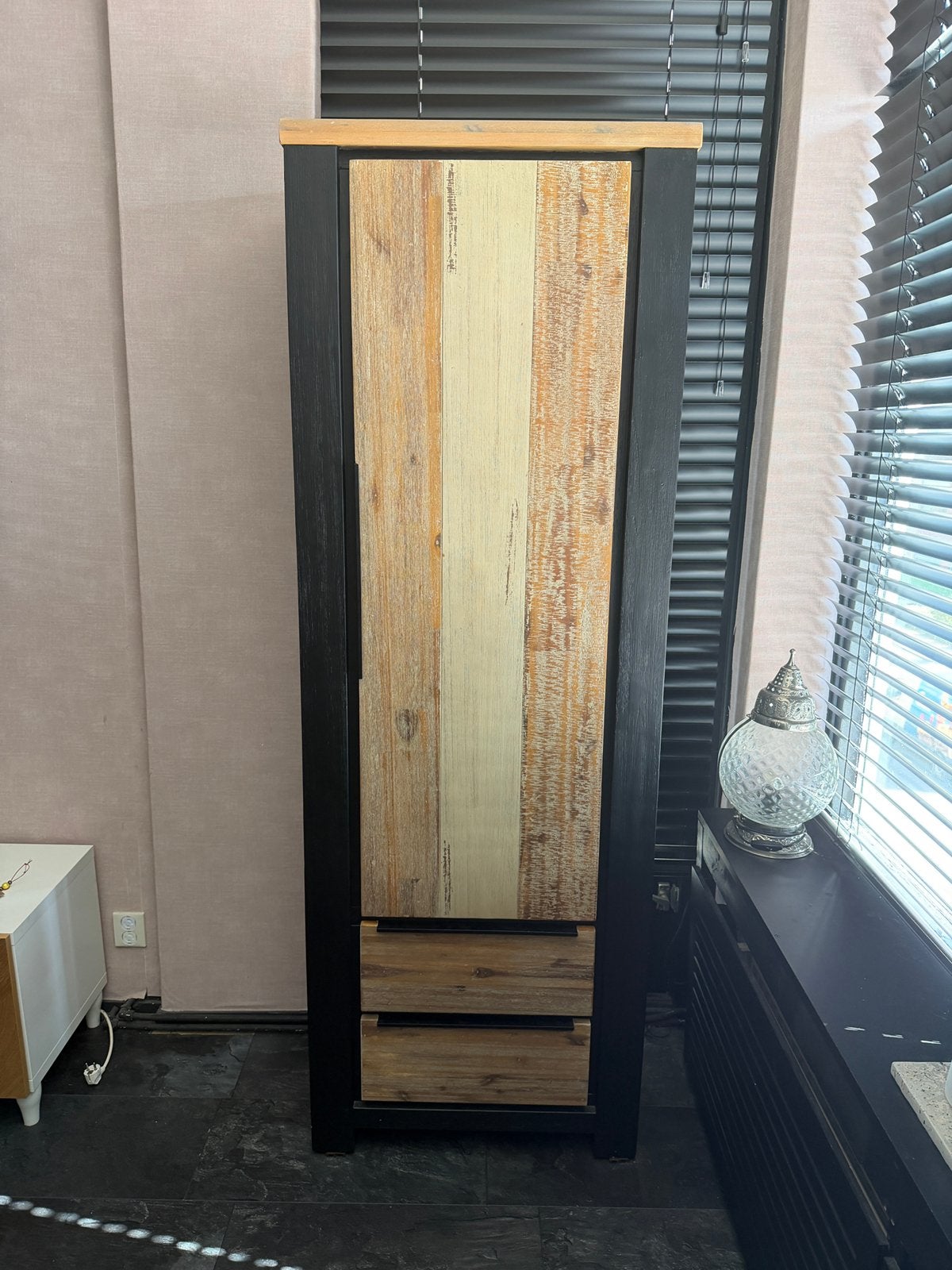 Houten kast, Huis en Inrichting, Ophalen, Met lade(s), Industrieel/landelijk, 50 tot 100 cm