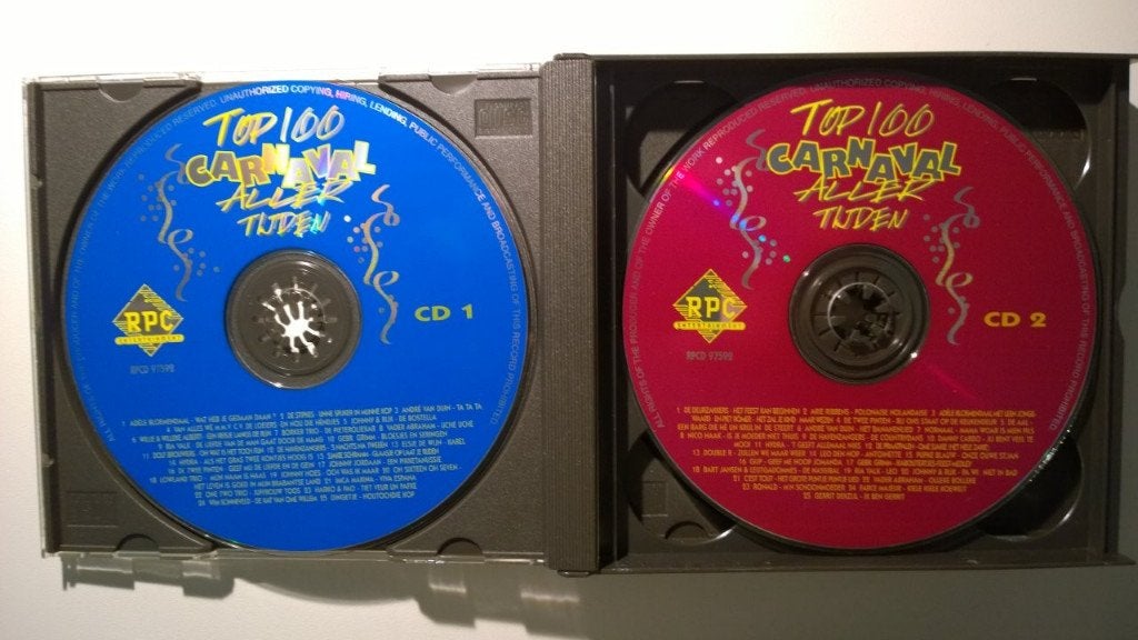Top 100 Carnaval Aller Tijden (4 CD), Ophalen of Verzenden, Zo goed als nieuw, Nederlandstalig, Album
