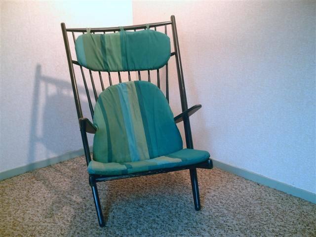 VOLTHER, POUL M for Gemla, recliner Sunburst, Ophalen, Stoel, Zwart, Hout