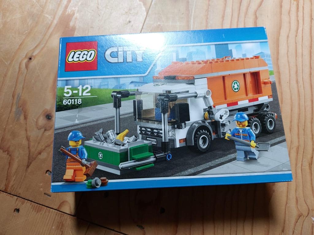 LEGO City Vuilniswagen 60118 - Nieuw in doos, Ophalen, Nieuw