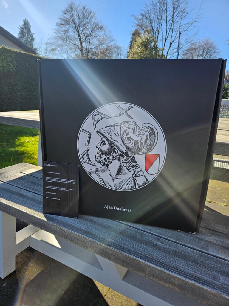Ajax Business Ornament Oude Logo leeg - Exclusief, Verzamelen, Ophalen of Verzenden, Nieuw, Ajax, Overige typen