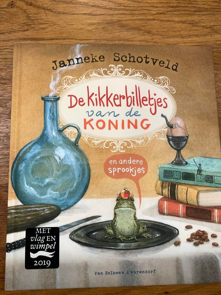 De kikkerbilletjes van de koning en andere sprookjes, Ophalen of Verzenden, Zo goed als nieuw, Janneke Schotveld, Sprookjes
