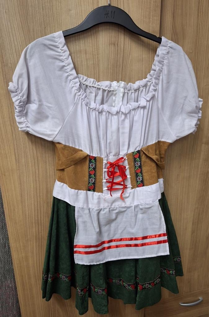 Dirndl Tirolerjurk Carnaval, maat 42 (valt als S), Kleding | Dames, Carnavalskleding en Feestkleding, Ophalen, Zo goed als nieuw