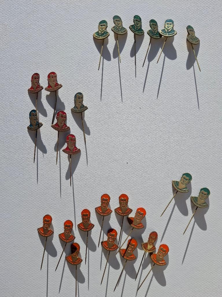 voetbalspeldjes, Verzenden, Nieuw, Sport, Speldje of Pin