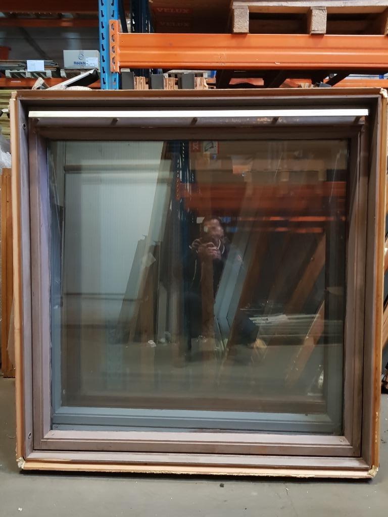 Velux dakraam 134 x 140 cm (GGL 8 / 808 /U08) met gootstuk!!, Ophalen, Dakraam, Dubbelglas