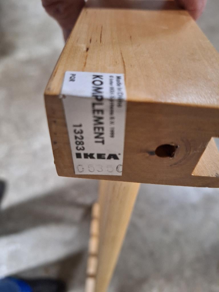 Ikea Komplement broekhanger 100x58cm voor PAX kast, Zo goed als nieuw, Minder dan 100 cm, Met lade(s), Overige houtsoorten