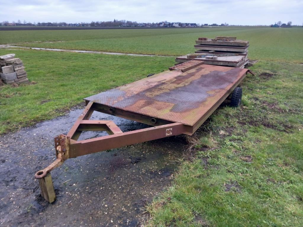 Dieplader / Platte Kar, Doe-het-zelf en Verbouw, Transportwagens, Ophalen