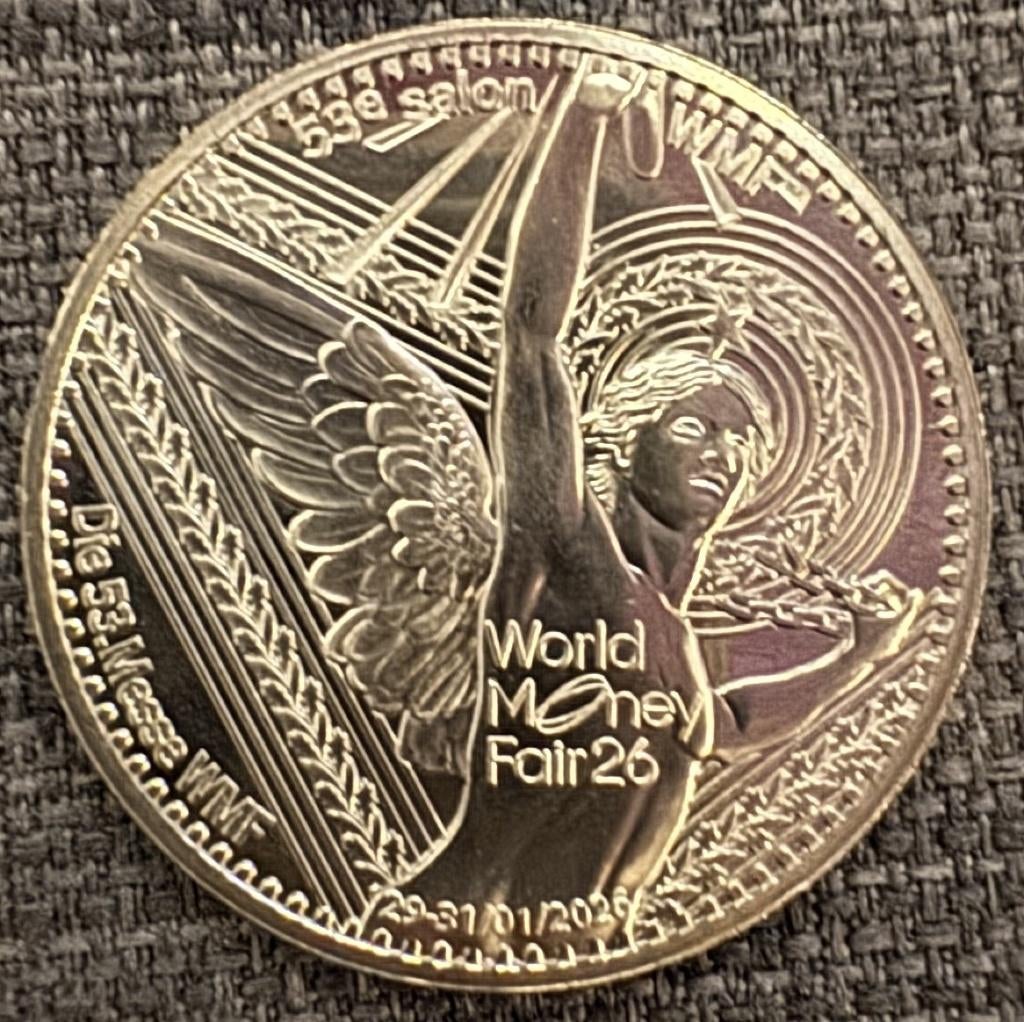 World Money Fair 2026 Berlijn Super penning Frankrijk WMF 26, Ophalen of Verzenden, Frankrijk, Losse munt