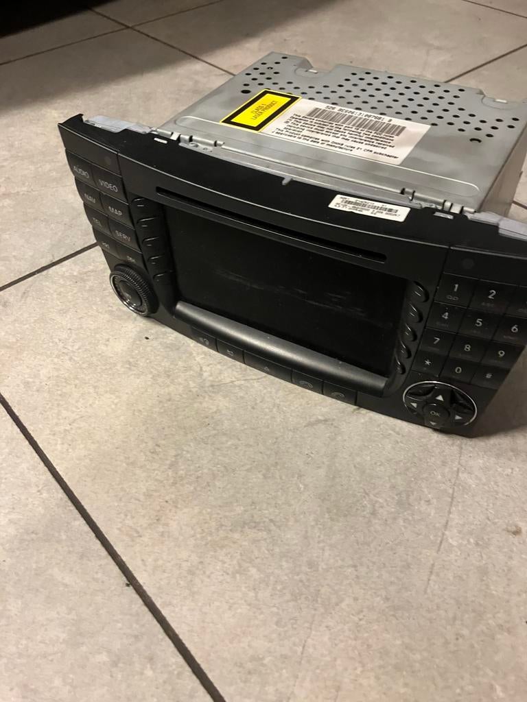Radio/command systeem, mercedes cls/E klasse, Ophalen of Verzenden, Gebruikt