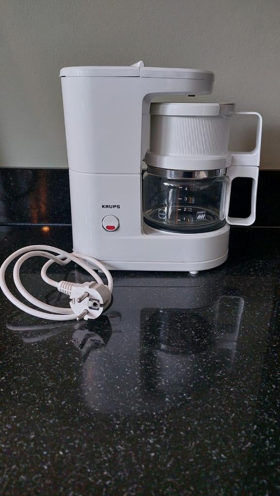 Krups 4 kops koffiezetapparaat, Witgoed en Apparatuur, Keukenmixers, Ophalen, 3 snelheden of meer