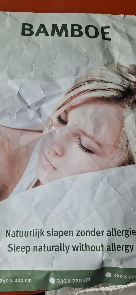 Anti-allergie dekbed - Eenpersoons, Huis en Inrichting, Eenpersoons, Wit, Ophalen of Verzenden, Deken of Dekbed