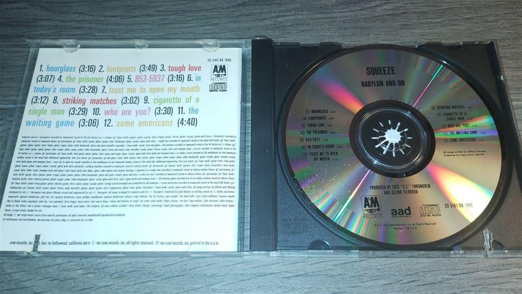 Squeeze - Babylon And On, Ophalen of Verzenden, Zo goed als nieuw, Poprock