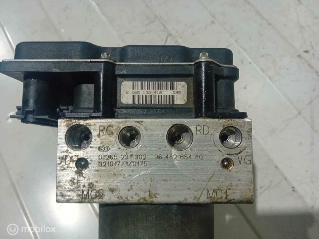 ABS pomp Peugeot 307 9648265480 0265231302, Gebruikt, Ophalen of Verzenden