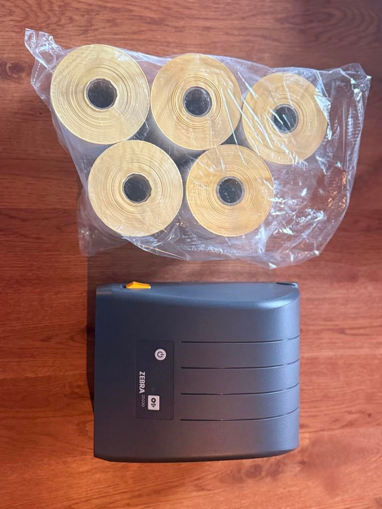 Zebra ZD220 Labelprinter - Nieuw, incl. labels, Computers en Software, Labelprinters, Nieuw, Ophalen of Verzenden
