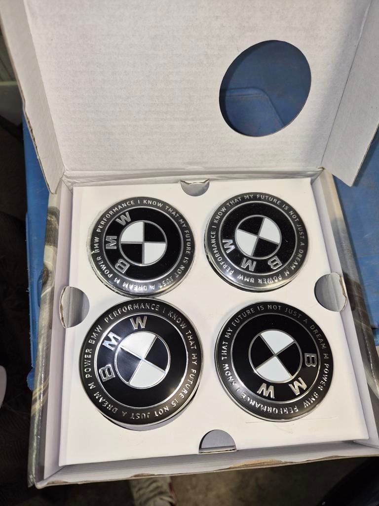 BMW Spinlogo Naafdoppen 68mm - Nieuw, Ophalen of Verzenden, Nieuw, BMW