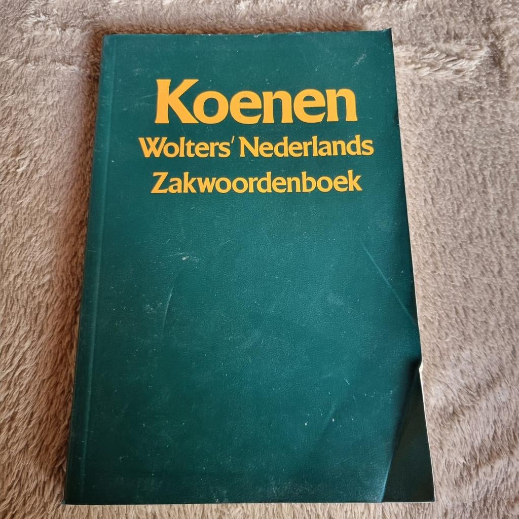 Koenen Wolters' Nederlands Zakwoordenboek, Gelezen, Koenen of Wolters, Nederlands, Ophalen of Verzenden