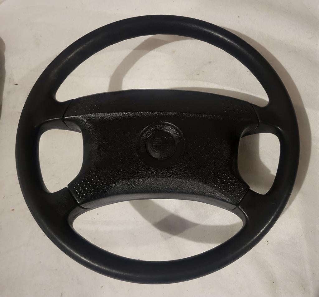 BMW E30 TYPE 2 STUUR MET AIRBAG EN SLEEPRING, Auto-onderdelen, Ophalen of Verzenden, Gebruikt, BMW