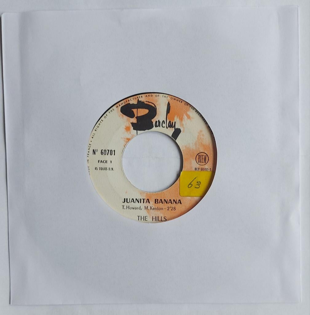 The Hills - Juanita Banana (1966), Gebruikt, 7 inch, Single, Ophalen of Verzenden
