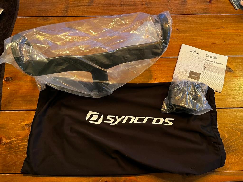 Syncros Creston iC SL Aero cockpit 420/110 – bijna nieuw, Fietsen en Brommers, Ophalen of Verzenden, Zo goed als nieuw, Stuur