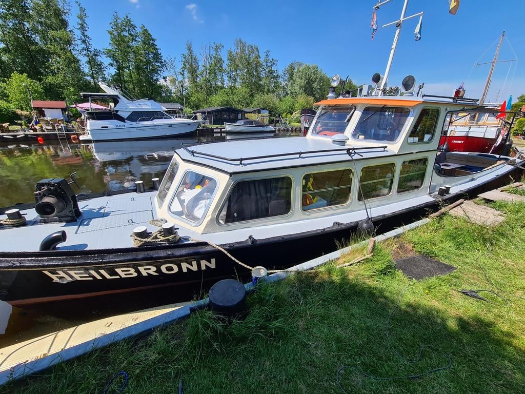 WSA Vlet 15m - Klassieke boot met karakter, Gebruikt, Toilet, Ophalen of Verzenden, Vlet