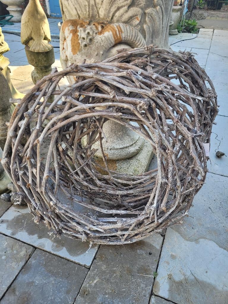Nieuwe circa 60 cm doorsnede krans, Huis en Inrichting, Woonaccessoires | Kransen, Heikant 21 Kaatsheuvel, Belle Vieille Brocante