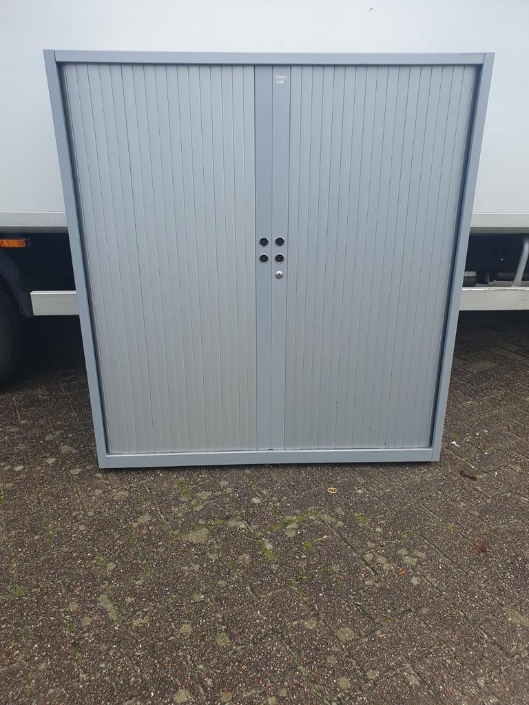Gispen Meta roldeurkasten 130h x 120b, 100 tot 150 cm, 100 tot 150 cm, Meerdere deuren, Ophalen of Verzenden