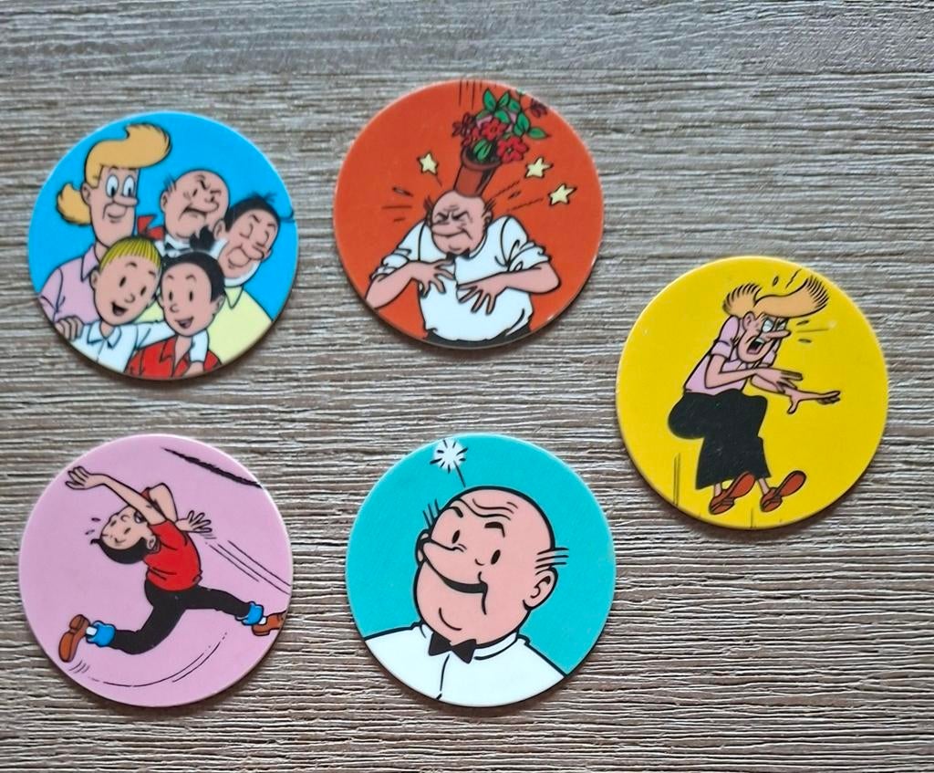 Suske en Wiske. Stampie. 3, 7, 8, 10, 11., Ophalen of Verzenden, Losse flippo's