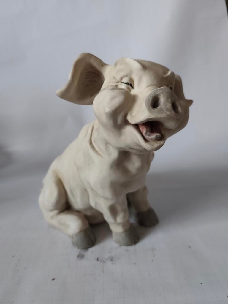 Holland Studio Craft Varken - Pigtails Serie, Ophalen of Verzenden, Zo goed als nieuw, Kunststof, Dierenbeeld